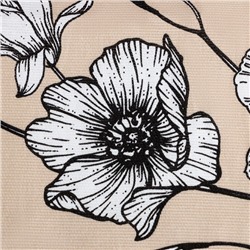 Скатерть "Доляна" Blooming garden 110х144 см, 100% хлопок, 164 г/м2