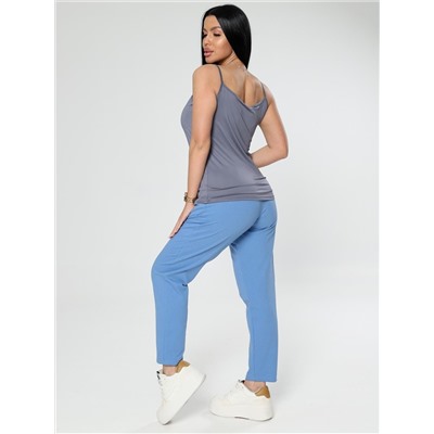 Джимена - топ серый