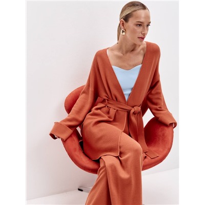 Кардиган DIAMOND, Терракот