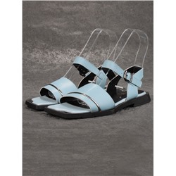 08-PEY183-5 LIGHT BLUE Босоножки женские (натуральная кожа)