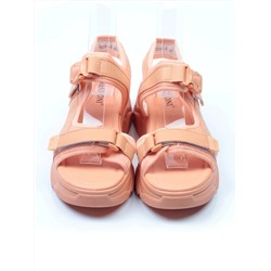 08-PED91-3 ORANGE Босоножки (натуральная кожа, стелька натуральная кожа)