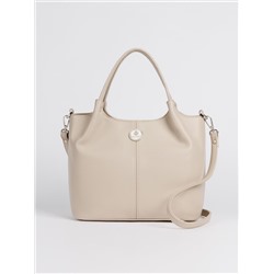 Женская кожаная сумка Richet 3212LN 794 Бежевый