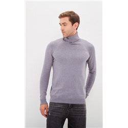 Водолазка F021-15608 grey melange