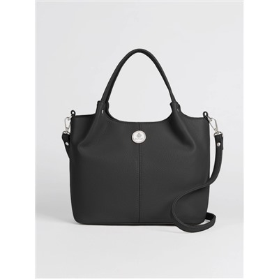 Женская кожаная сумка Richet 3212LN 840 Черный