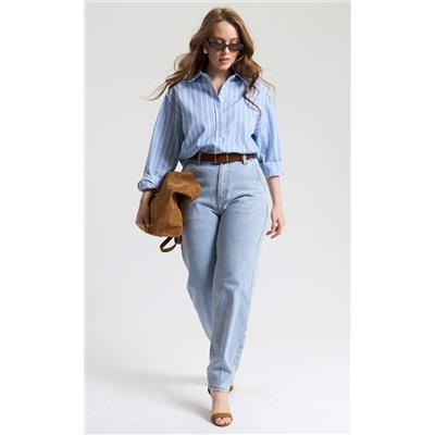 Джинсы жен. F612-01-572E l.blue