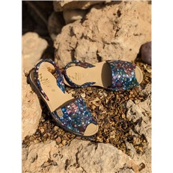 AB.Zapatos · 320-95 · azul+Pelle PULSERA Negro АКЦИЯ