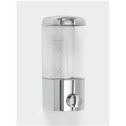 Диспенсер механический для антисептика и жидкого мыла, 500 мл, серебристый