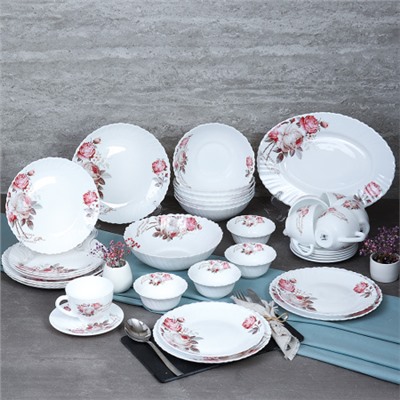 Столовый набор 36 предметов / 36/LHP-FW4 (6916) /уп 2/ серия Чайная роза