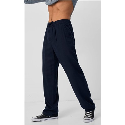 Брюки F511-0855-1 d.blue