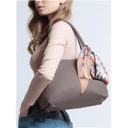 Женская кожаная сумка Richet 2395LN 612 Тауп