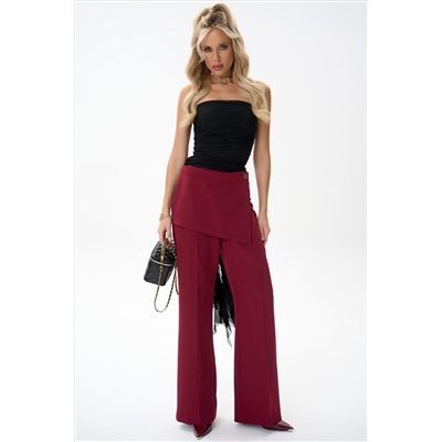 Брюки Агния (бордовый)