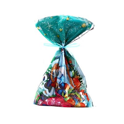 Сладкий новогодний подарок «Кубик», конфеты + игрушка, 500 г
