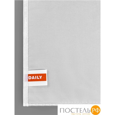 Daily by T КАТАЛЕЯ бел Тюль на шт.ленте 300х275, 1пр, плстр.