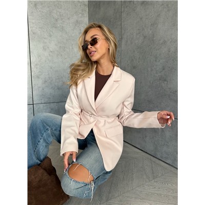 Пиджак OVER SIZE с поясом