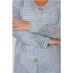 Кардиган 1-696/св.серый