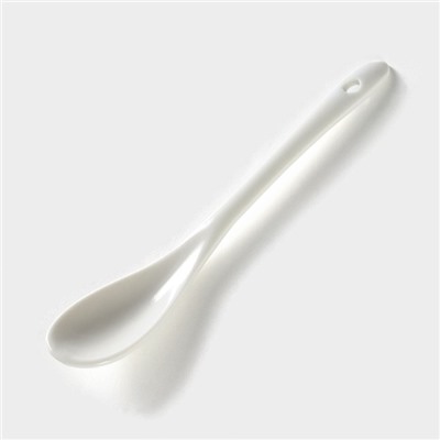 Сахарница с ложкой Magistro «Морской бриз», 250 мл, фарфор, белая