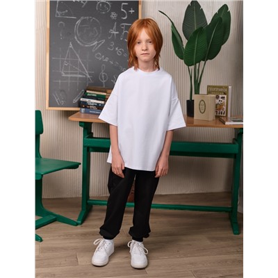 Футболка оверсайз SCHOOL белая