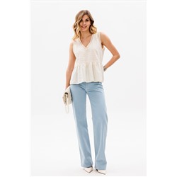 Блуза EOLA 2834 бежевый