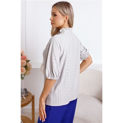 Блуза Люция (серая) Б15327-45М
