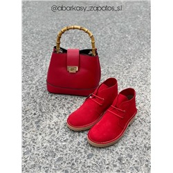 AB.Z. SAFARY FUEGO+Ab.Zapatos PELLE Bambu (630) rojo АКЦИЯ