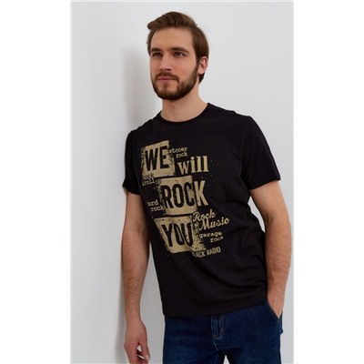 Футболка F211-06-716 black