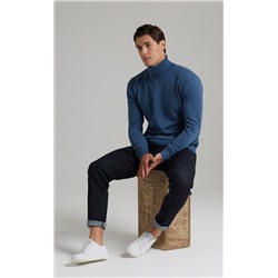 Водолазка P921-15608 jeans melange