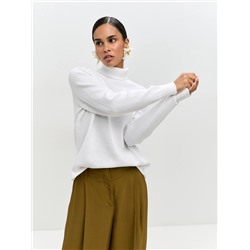 Джемпер водолазка HANNA, Белый