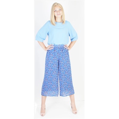 Женские летние брюки Юбка брюки шифон стрекоза