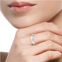 101-91 Кольцо с гравировкой из серебра штампованое с золочением