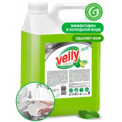 Средство для мытья посуды "Velly" Premium лайм и мята (канистра 5 кг)
