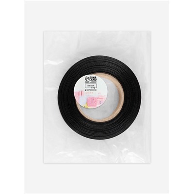 Размерник сатиновый, S, 1000 шт., 12 мм, 30 м, чёрный