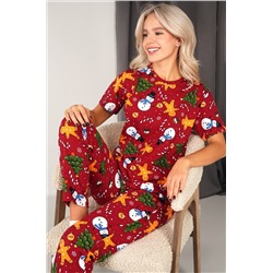 Женская новогодняя пижама Happyfox