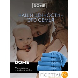 (1064) Полотенце 30х50 см Dome Harmonika Махра 440 г/м2, 1064 Темно-Бирюзовый