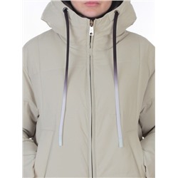 W8236M OLIVE Пальто зимнее женское оверсайз (200 гр. био-пух)