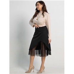 Юбка Виттория (черная) Ю15110-3М