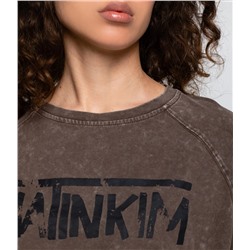 Футболка #КТ01537, коричневый