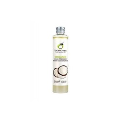 Натуральное 100% кокосовое масло холодного отжима от Tropicana Oil 100 мл, Natural Coconut Oil 100%