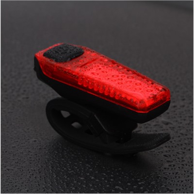 Фонарь задний COMIRON TA08 корпус: ABS, IPX4; свет: 12LED, 80lm; аккум: 150mAh, USB; пять режимов. /уп 400/