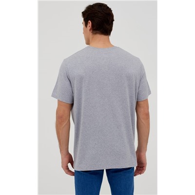 Футболка F911-6000b grey melange