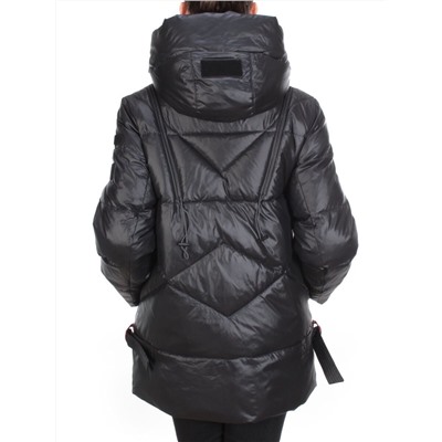 8912 BLACK Куртка зимняя женская CORUSKY (200 гр. холлофайбера)