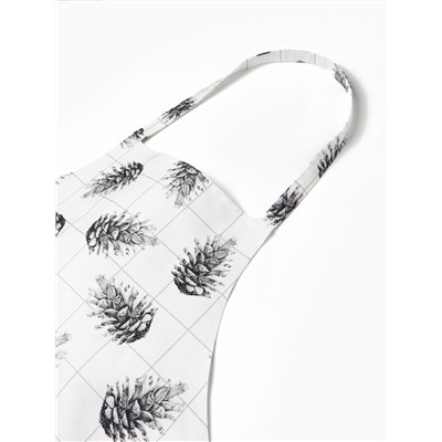 Набор подарочный новогодний «Этель» Merry Christmas: полотенце 40×73 см, прихватка 19×19 см, фартук 60×70 см