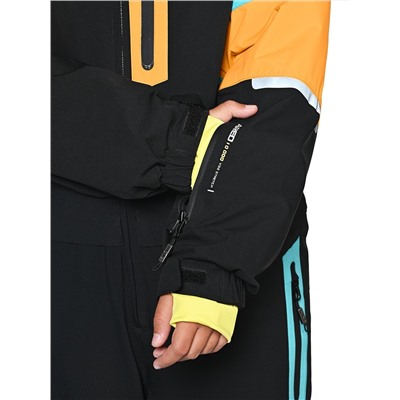 Комбинезон T-9080 Черно-бирюзовый