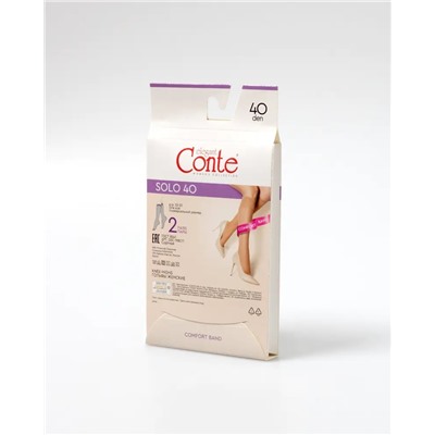 CONTE SOLO 40 (2 пары) Гольфы женские