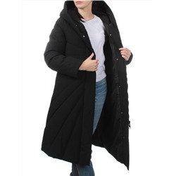H265 BLACK Пальто зимнее облегченное женское (150 гр. холлофайбер)