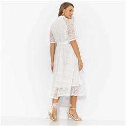 Платье из кружева на подкладе, Моя итальянская история (изящная, с поясом)