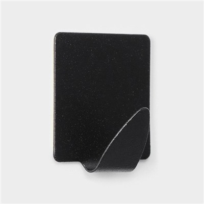 Крючки самоклеящиеся SAVANNA Black Loft, 6 шт., металл, 3.5×3.8×1.8 см, чёрные