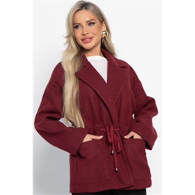 Пальто-пиджак (бордо) Б15083-7М