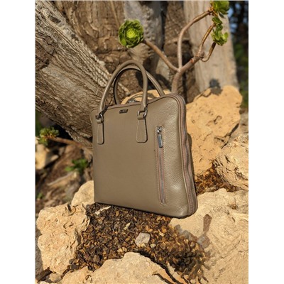 Ab. Z. PELLE · PORTATEL/2 napa (1210) taupe+CINTURON BOLSOS (110)-6 (2) АКЦИЯ