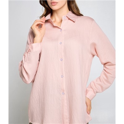 Рубашка #КТ105 (7), пудровый