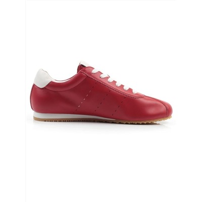 03-908397-5 RED Кеды женские (натуральная кожа)